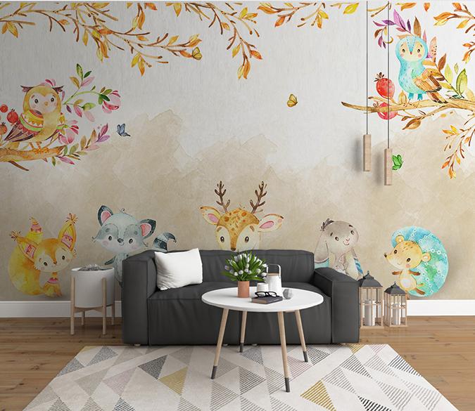 3D Zoo 312 Wall Murals Wallpaper AJ Wallpaper 2 