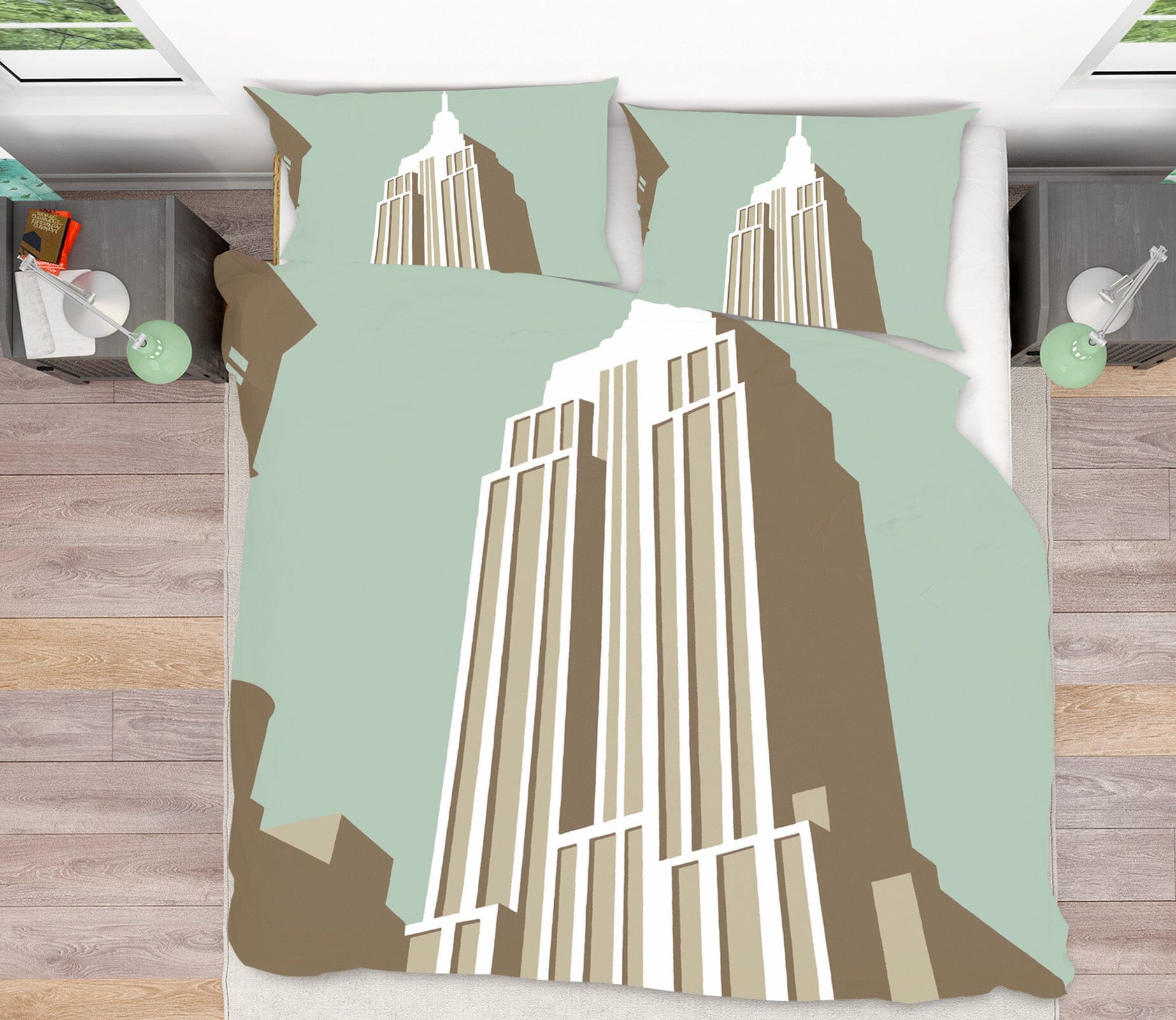 3D Manhattan 2023 Steve Read Bedding Bed Pillowcases Quilt Quiet Covers AJ Creativity Home 