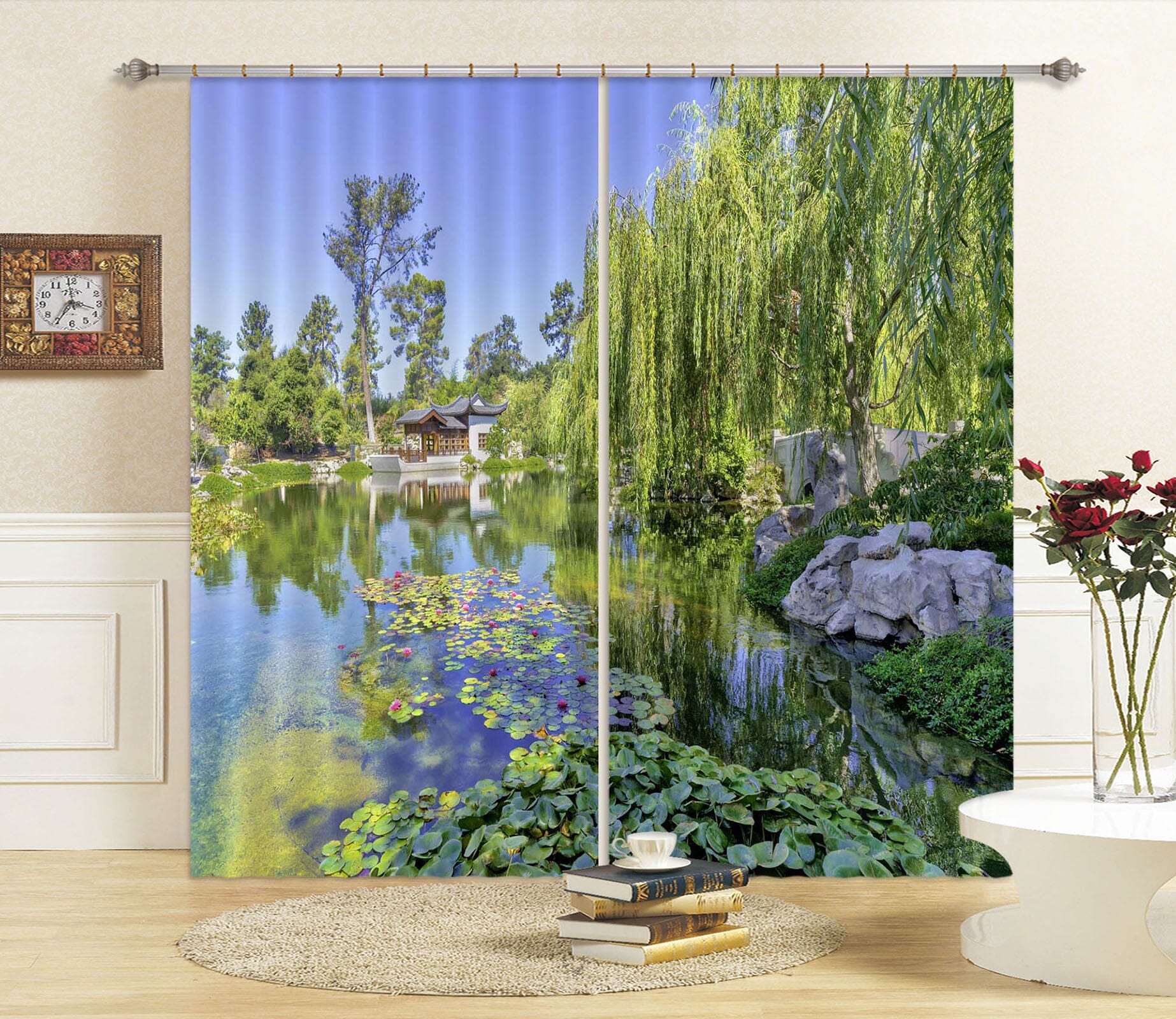 3D Spring Park 073 Marco Carmassi Curtain Curtains Drapes Curtains AJ Creativity Home 