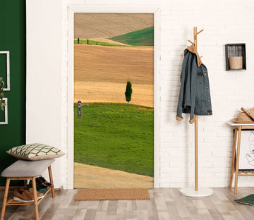 3D Green Lawn 11638 Marco Carmassi Door Mural