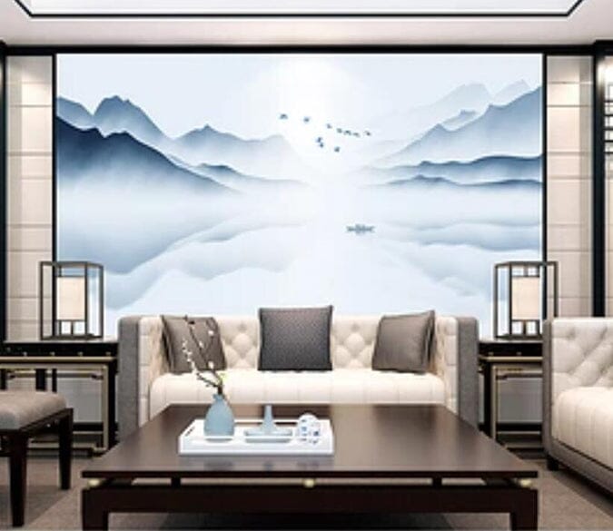 3D Lake 1853 Wall Murals Wallpaper AJ Wallpaper 2 