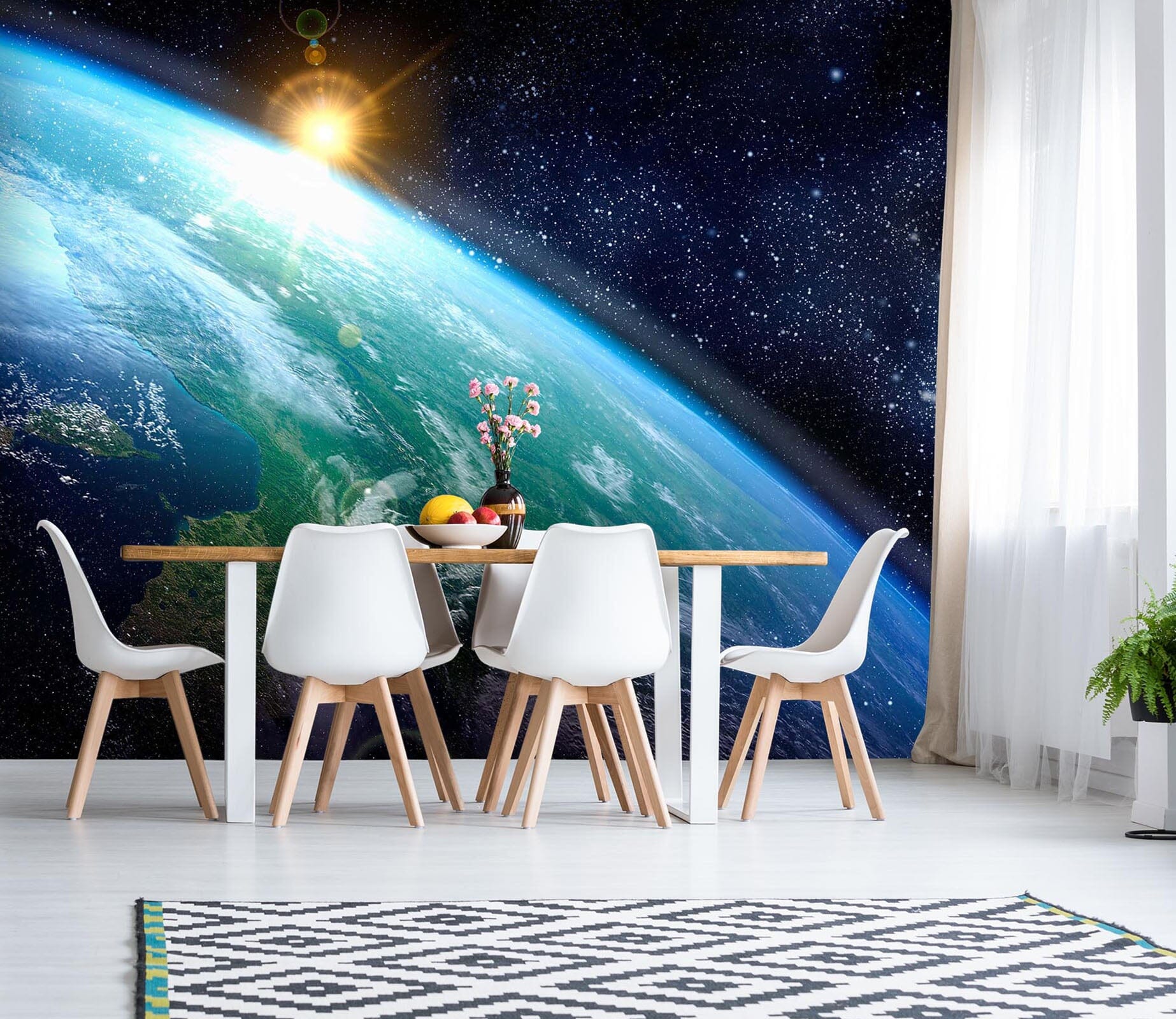 3D Starry Sky Planet 143 Wall Murals Wallpaper AJ Wallpaper 2 