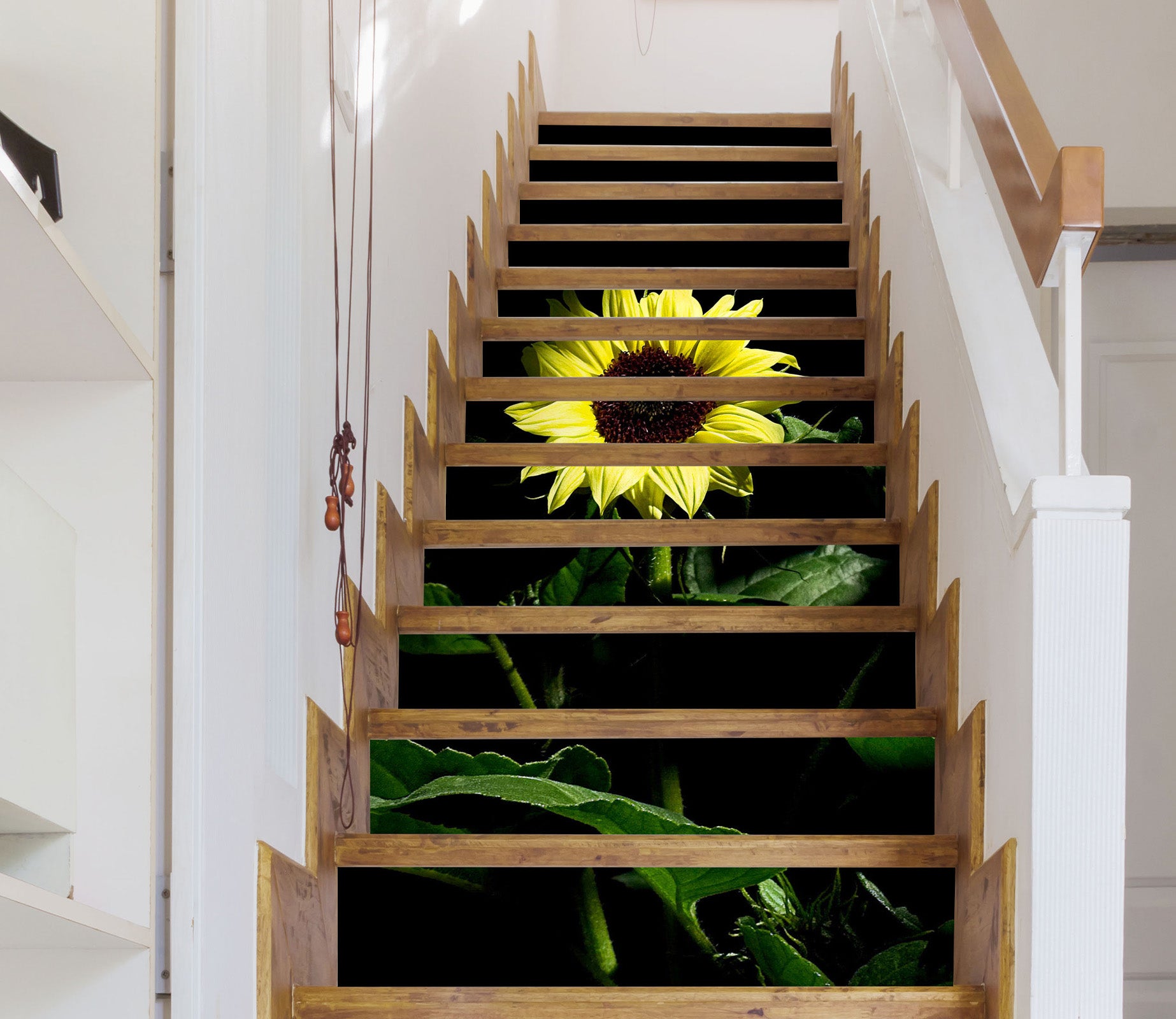 3D Sunflower 9905 Kathy Barefield Stair Risers