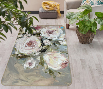 3D Beautiful Rose 1171 Skromova Marina Rug Non Slip Rug Mat