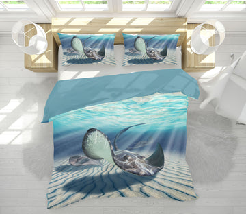 3D Sea Creatures 18072 Jerry LoFaro bedding Bed Pillowcases Quilt