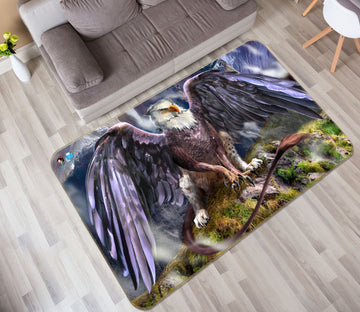 3D Eagle Wings 8211 Ruth Thompson Rug Non Slip Rug Mat