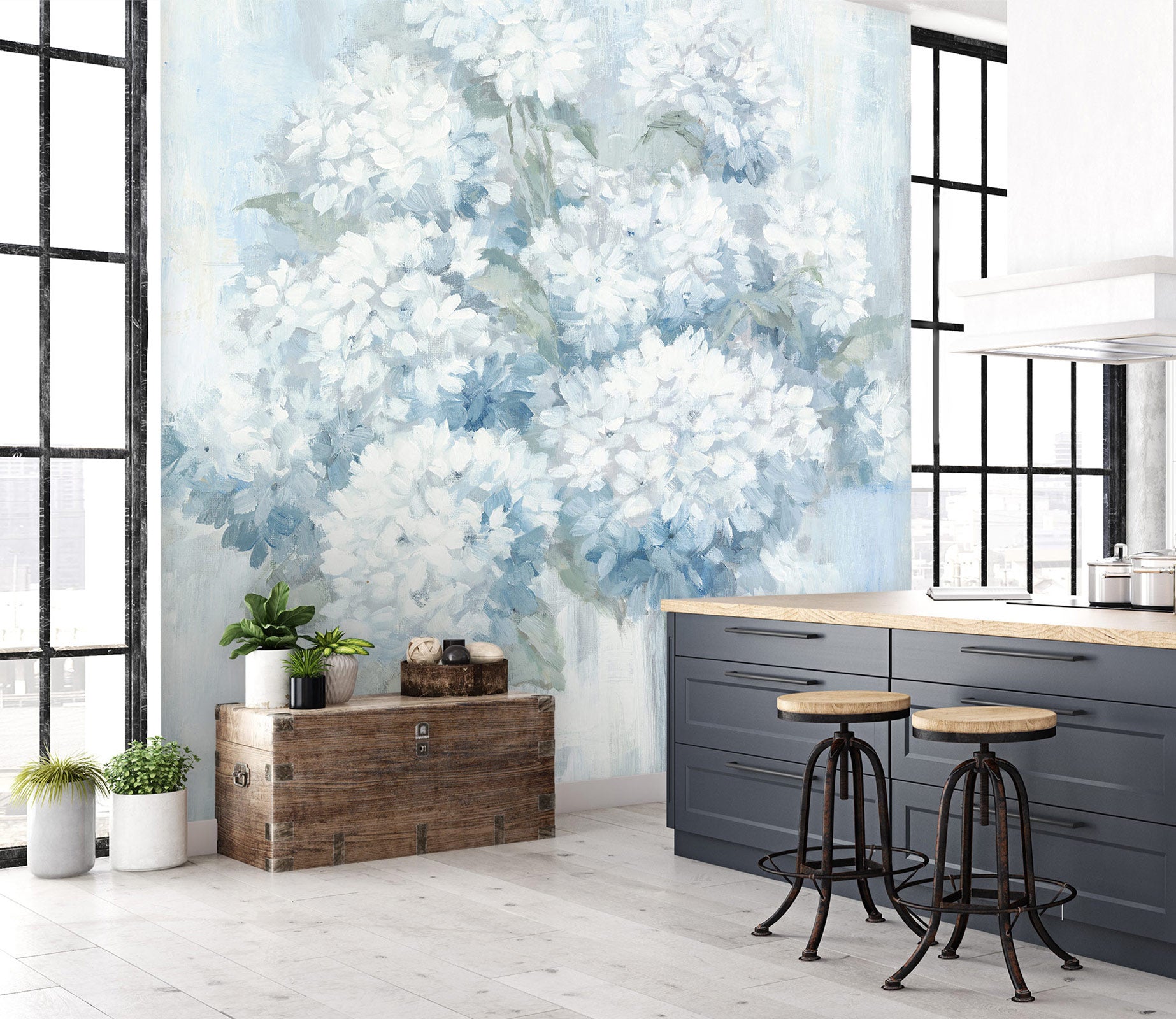 3D Flower Ball 4002 Debi Coules Wall Mural Wall Murals