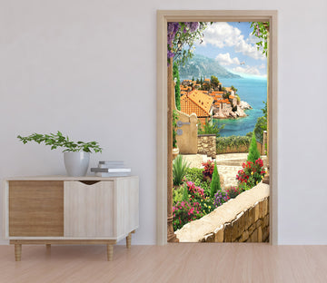 3D Island 22092 Door Mural