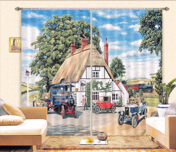 3D Delivery At The Railway 059 Trevor Mitchell Curtain Curtains Drapes Curtains AJ Creativity Home 