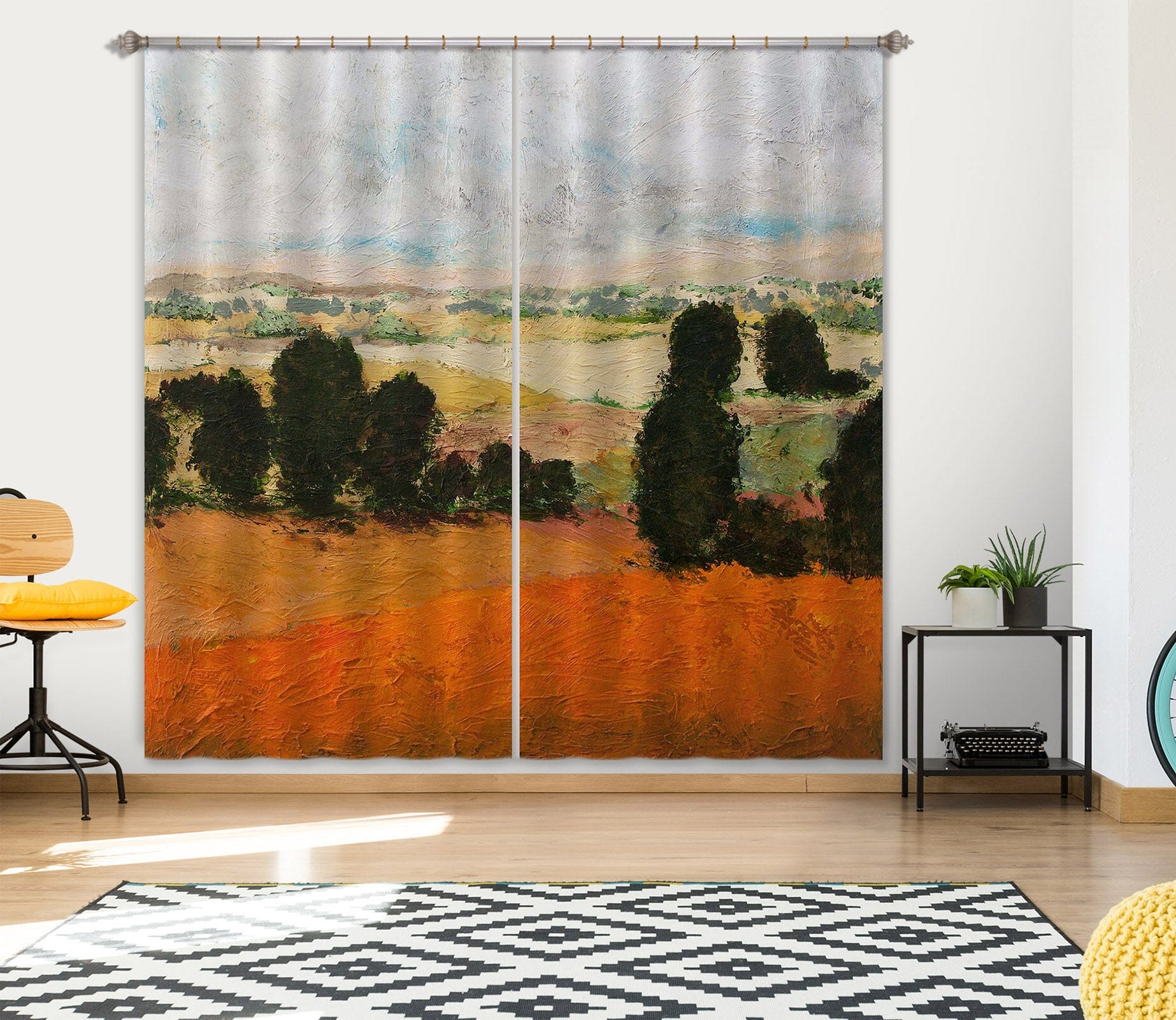 3D Random Draw 214 Allan P. Friedlander Curtain Curtains Drapes Curtains AJ Creativity Home 