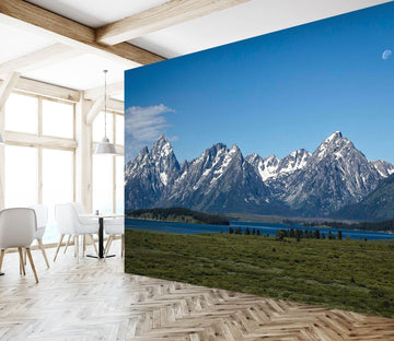 3D Distant Mountains 118 Kathy Barefield Wall Mural Wall Murals Wallpaper AJ Wallpaper 2 