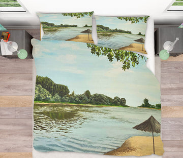 3D River 1755 Marina Zotova Bedding Bed Pillowcases Quilt