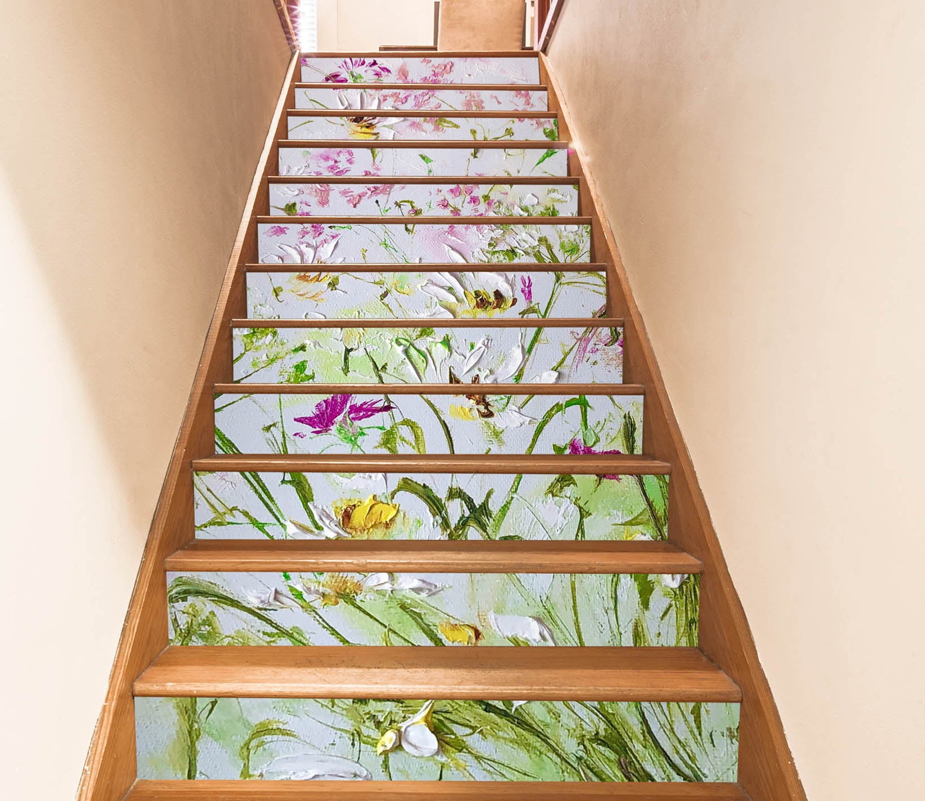 3D Pigment Flower 393 Skromova Marina Stair Risers