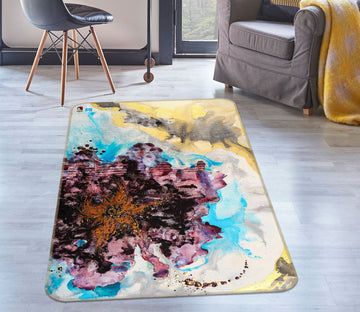 3D Watercolor Texture 1283 Skromova Marina Rug Non Slip Rug Mat