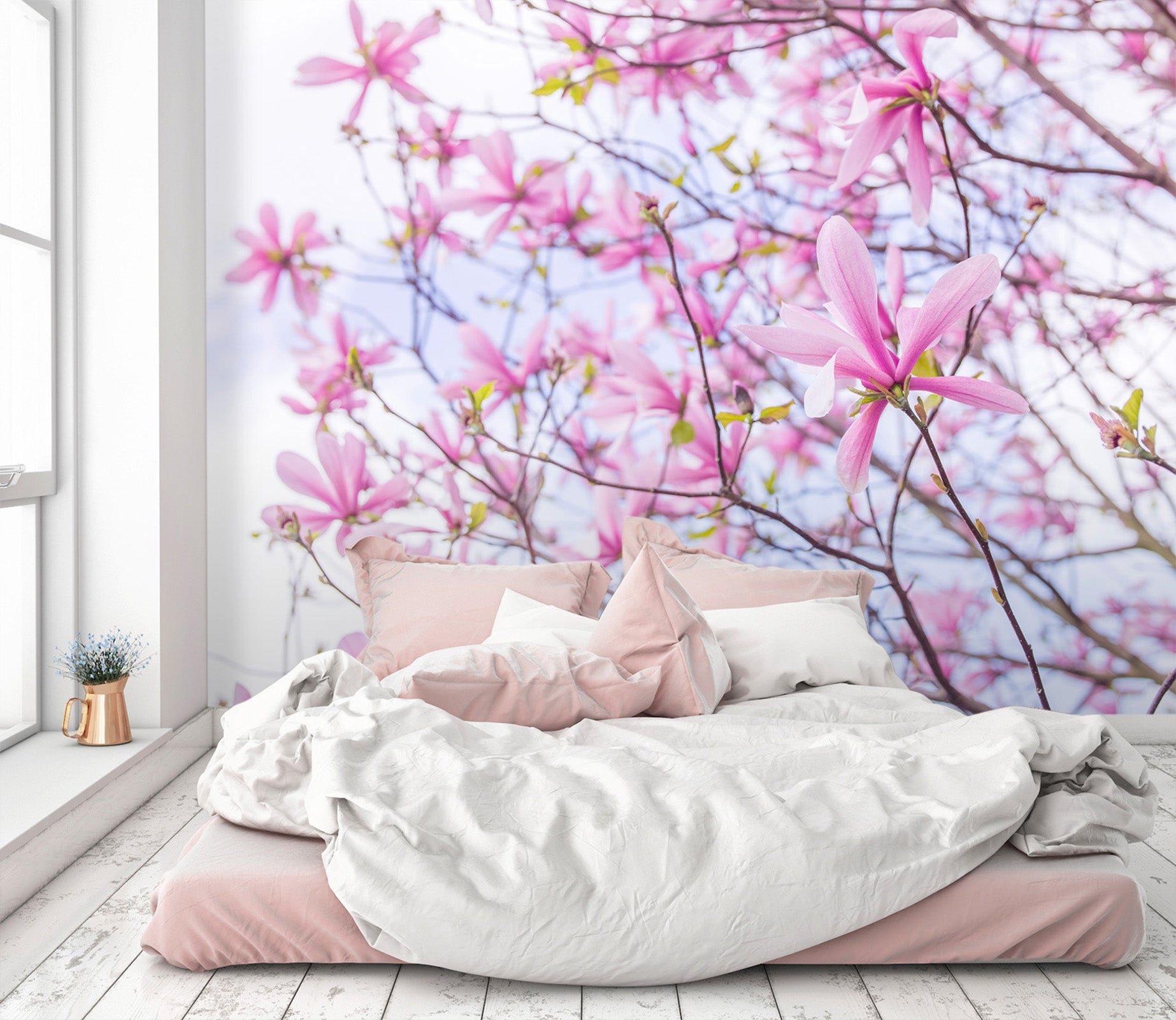 3D Flower Branch 6243 Assaf Frank Wall Mural Wall Murals