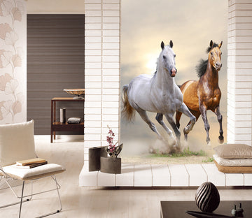 3D Mustang 128 Wall Murals