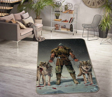 3D Mountain Viking 1052 Vincent Hie Rug Non Slip Rug Mat Mat AJ Creativity Home 