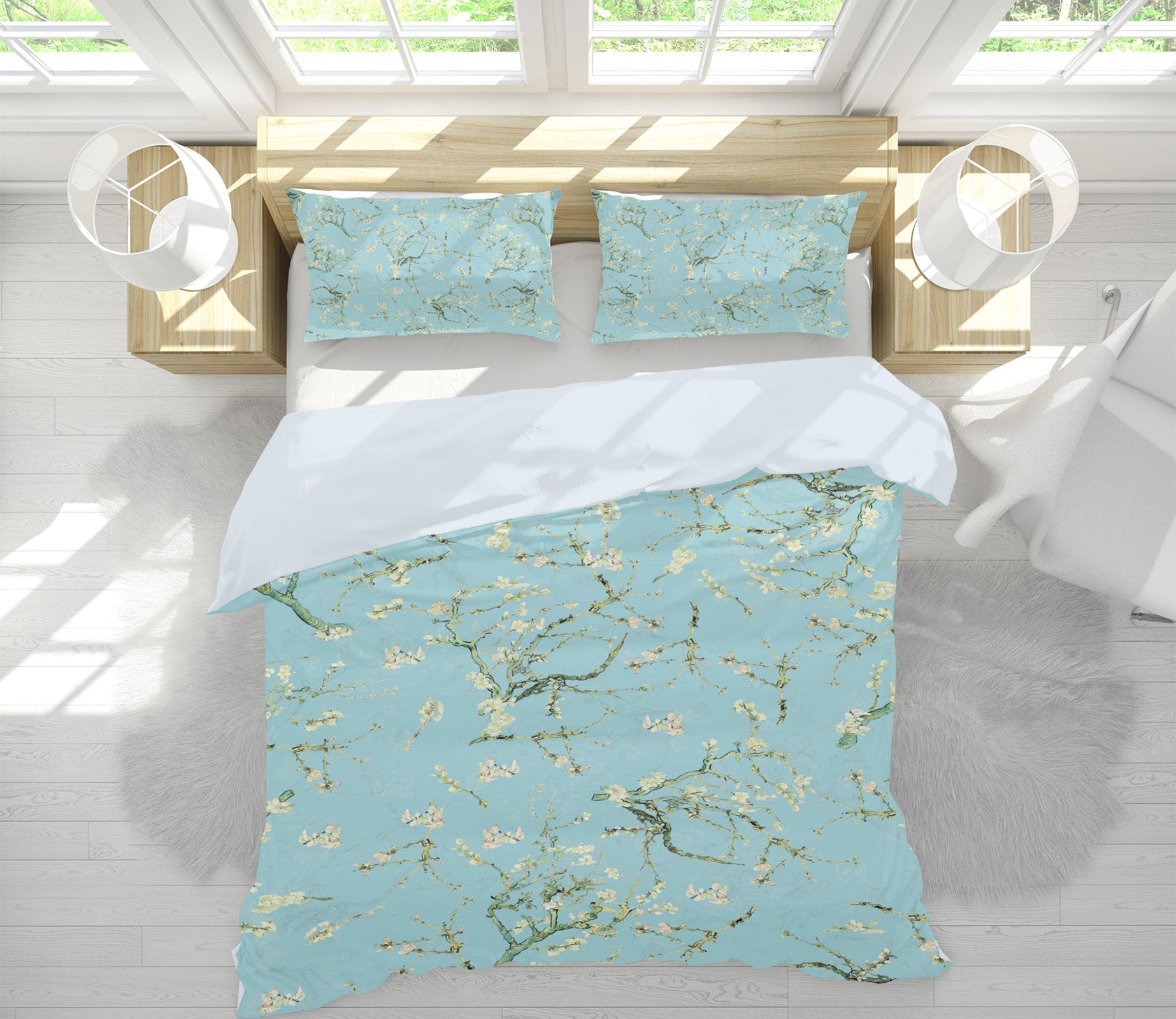 3D Flower Branches 154 Uta Naumann Bedding Bed Pillowcases Quilt