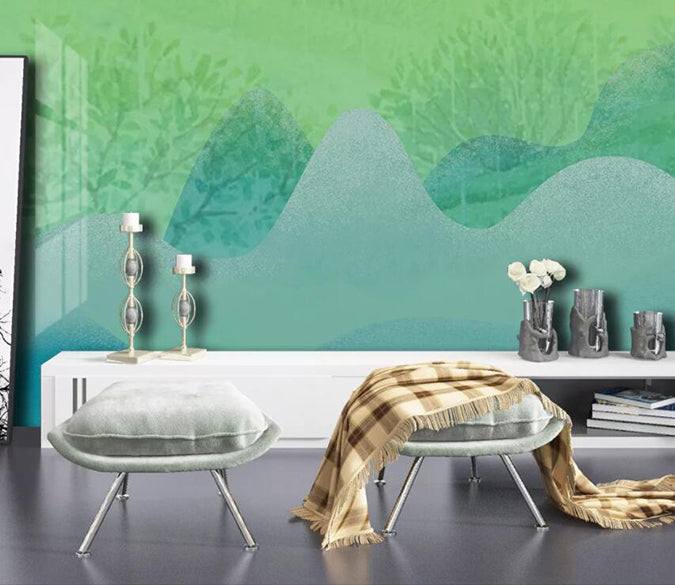 3D Valley 1960 Wall Murals Wallpaper AJ Wallpaper 2 