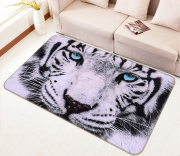 3D White Tiger 38179 Animal Non Slip Rug Mat