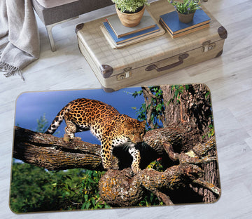 3D Leopard 68223 Animal Non Slip Rug Mat