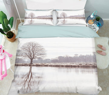 3D Lake Dead Tree 1080 Assaf Frank Bedding Bed Pillowcases Quilt