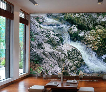 3D Valley Stream 1027 Wall Murals Wallpaper AJ Wallpaper 2 