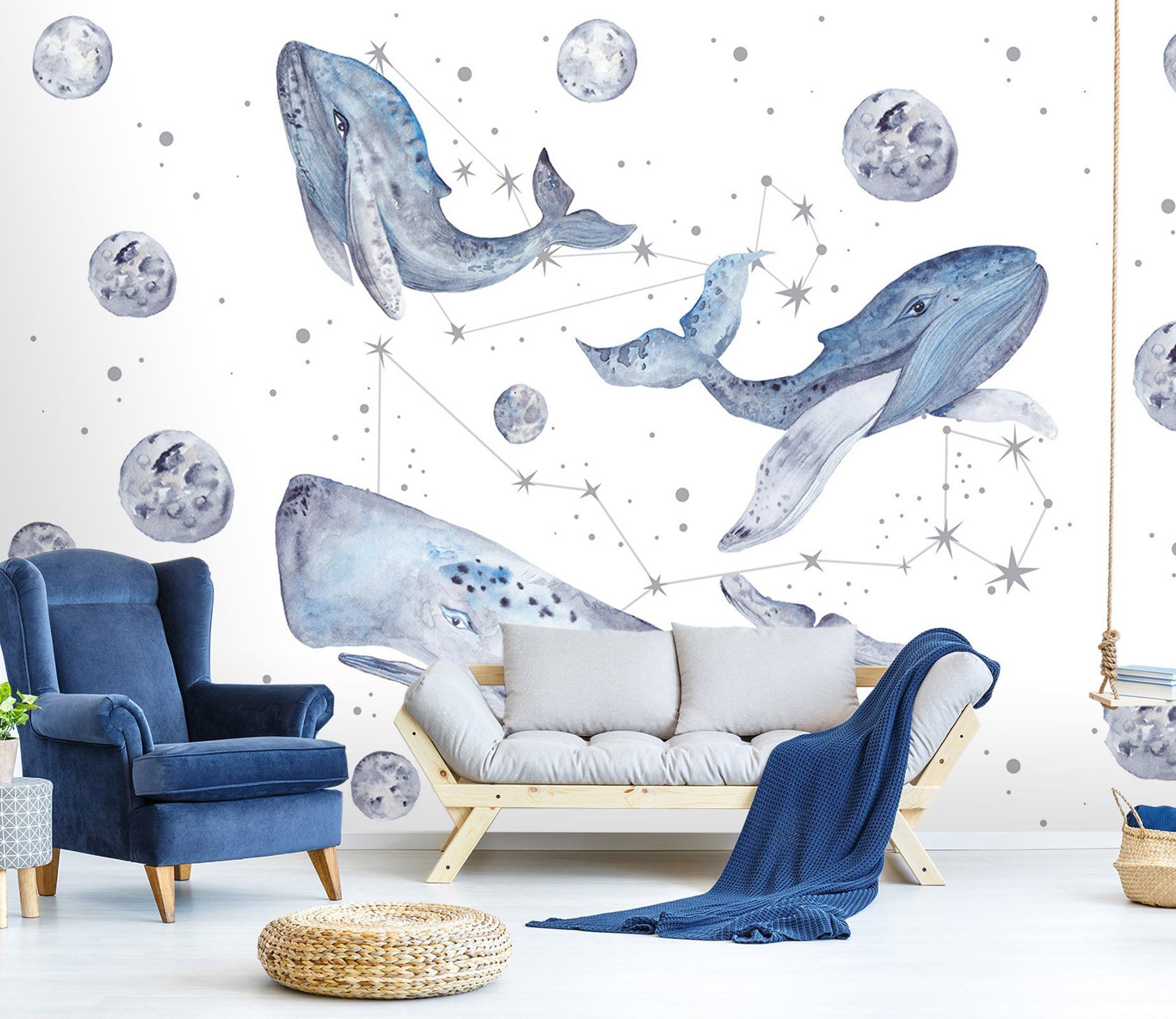 3D Painting Whale Stone 531 Wallpaper AJ Wallpaper 2 