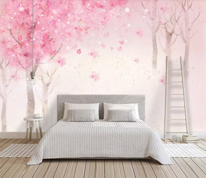 3D Pink World 1664 Wall Murals Wallpaper AJ Wallpaper 2 