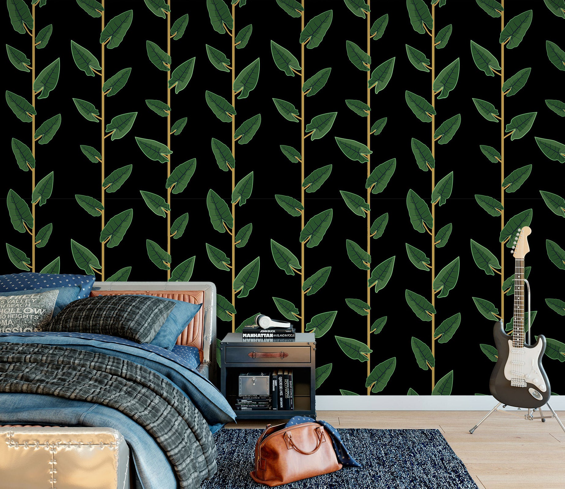 3D Tree Vine Pattern 12076 Kashmira Jayaprakash Wall Mural Wall Murals