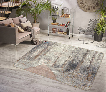 3D Forest Path 6783 Assaf Frank Rug Non Slip Rug Mat