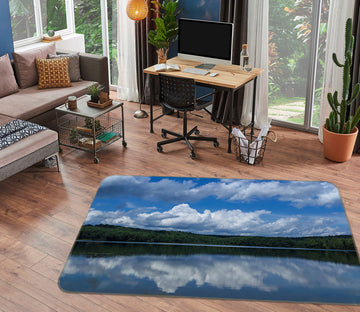 3D Cloud Lake 1004 Jerry LoFaro Rug Non Slip Rug Mat