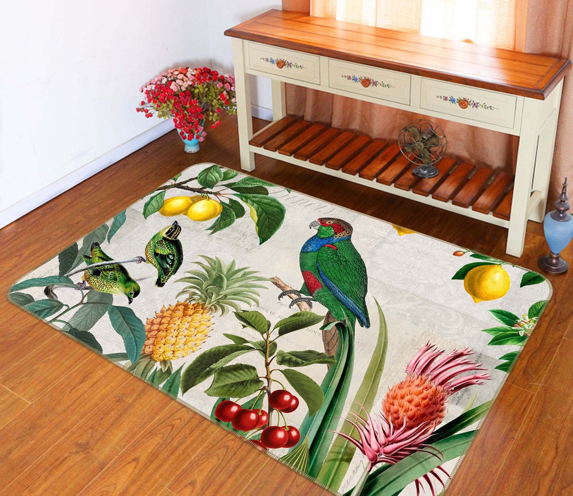 3D Fruit Paradise 1018 Andrea haase Rug Non Slip Rug Mat Mat AJ Creativity Home 