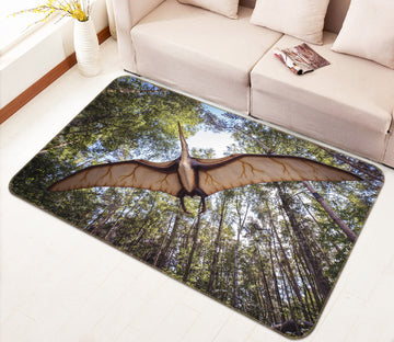 3D Pterodactyl Forest 68203 Animal Non Slip Rug Mat