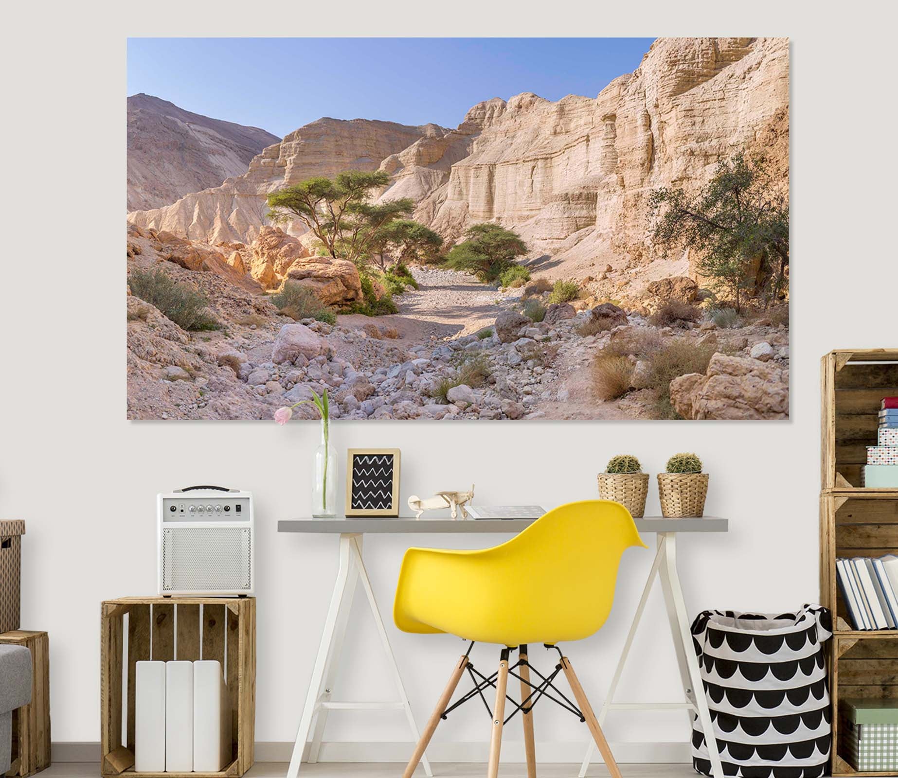 3D Sunrise Valley 038 Assaf Frank Wall Sticker