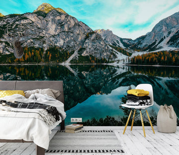 3D Valley Lake 2032 Wall Murals