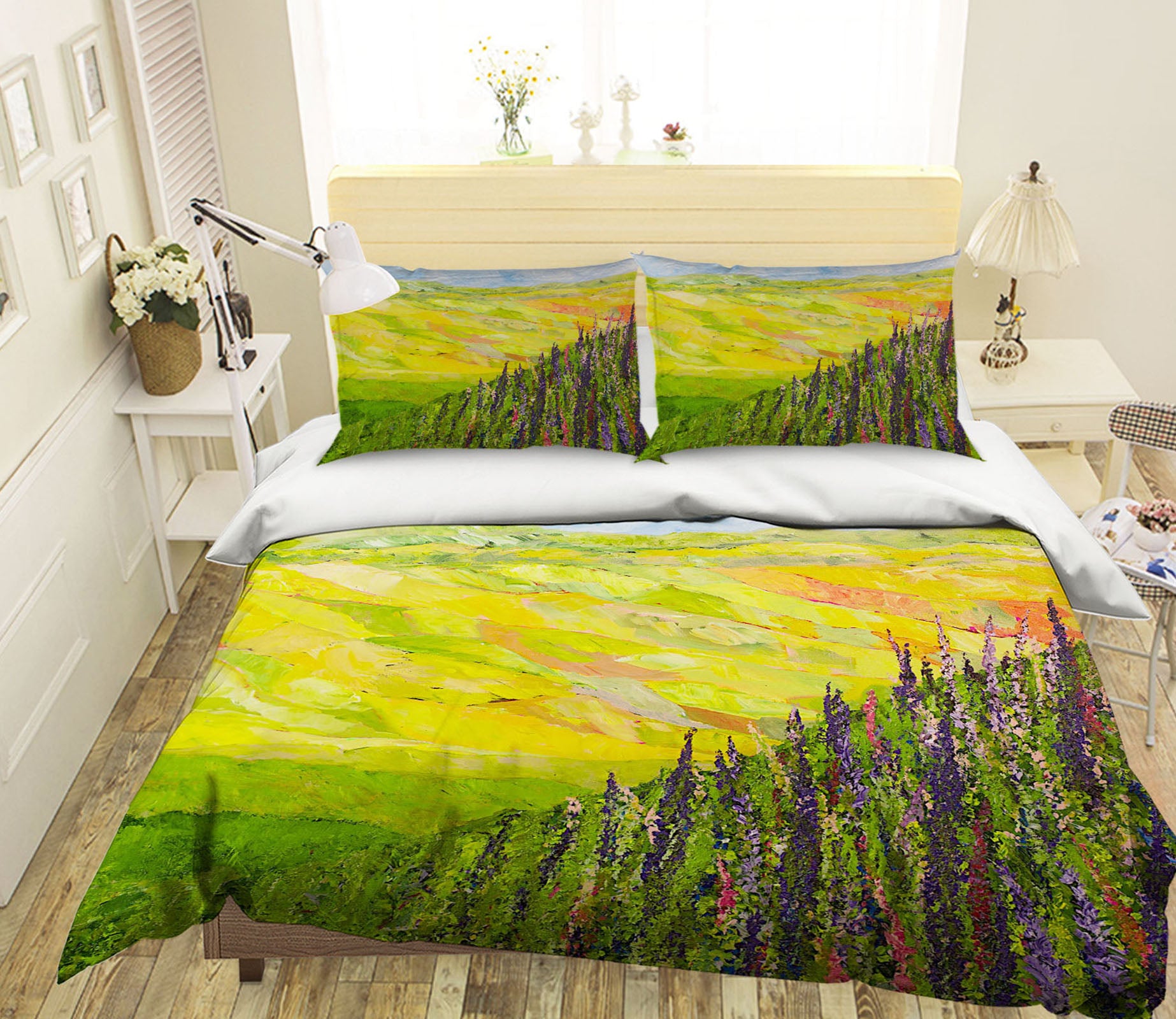 3D Misty Valley 1030 Allan P. Friedlander Bedding Bed Pillowcases Quilt