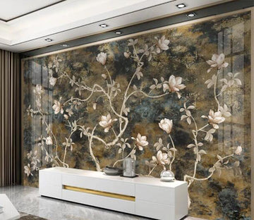 3D Flower Branches WC2256 Wall Murals