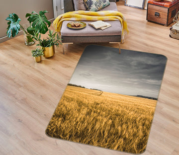 3D Wheat Field 83283 Assaf Frank Rug Non Slip Rug Mat