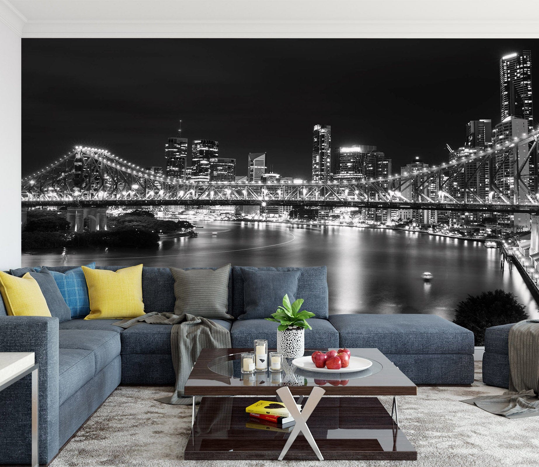 3D Bridge City 1466 Wall Murals Wallpaper AJ Wallpaper 2 