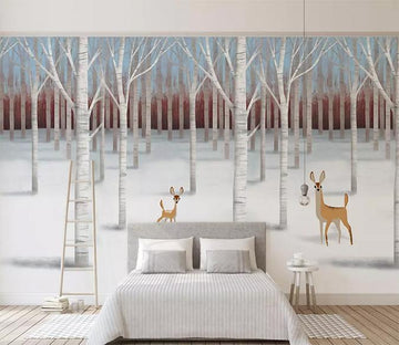 3D Fawn 1321 Wall Murals Wallpaper AJ Wallpaper 2 