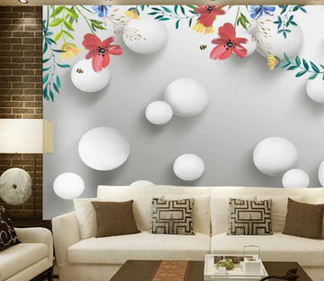 3D Flower Vine WC1155 Wall Murals