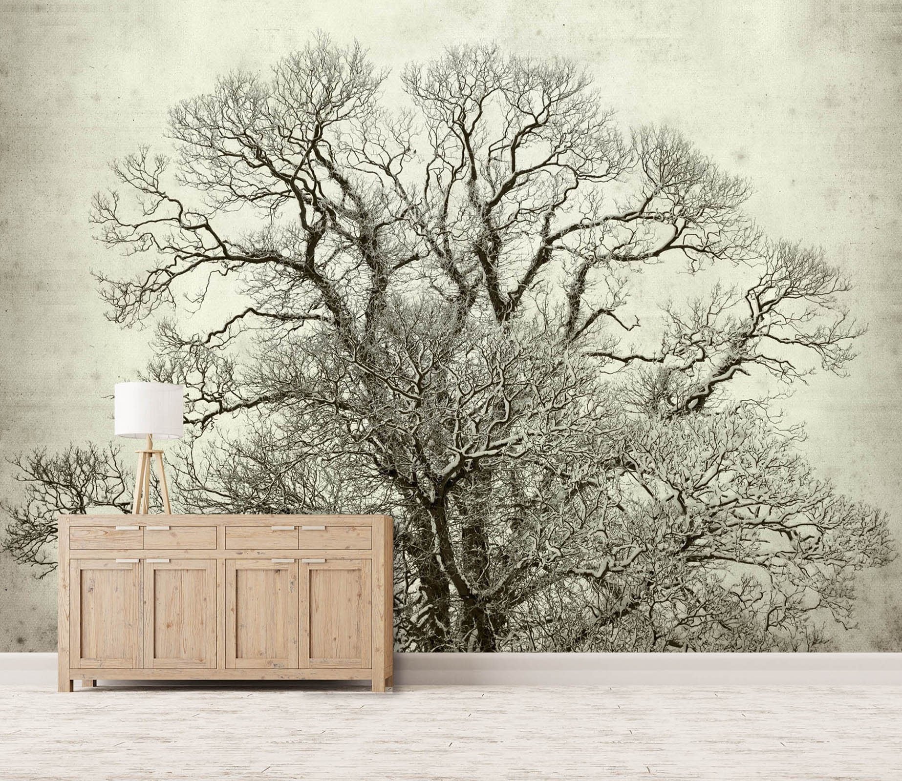 3D Black Tree Branch 107 Wall Murals Wallpaper AJ Wallpaper 2 