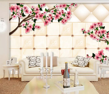 3D Plum Tree Branch WC821 Wall Murals