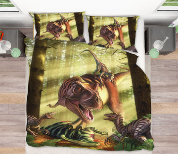 3D Dino Style 18067 Jerry LoFaro bedding Bed Pillowcases Quilt