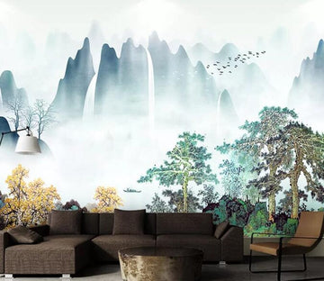 3D Valley Pine 1875 Wall Murals Wallpaper AJ Wallpaper 2 