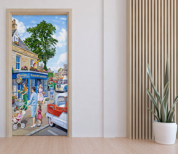 3D Street Shop Car 10351 Trevor Mitchell Door Mural