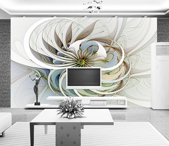 3D Marble Flower 190 Wall Murals Wallpaper AJ Wallpaper 2 