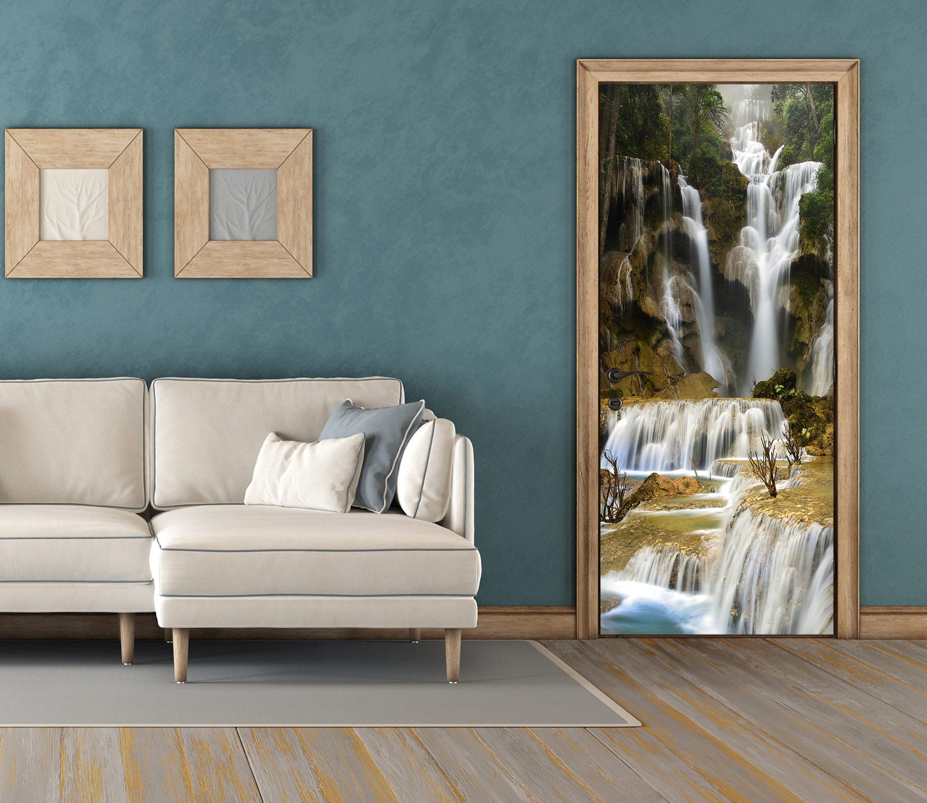 3D Waterfall 24038 Door Mural