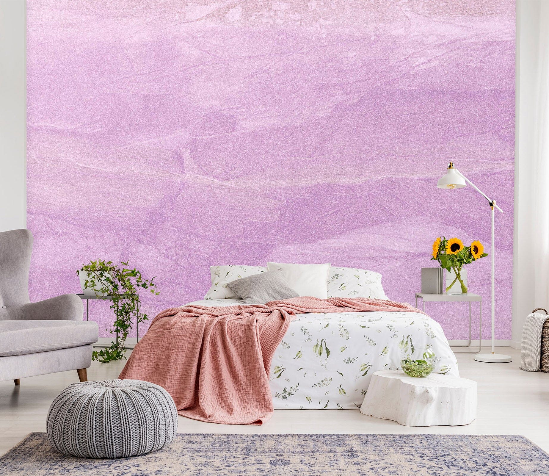 3D Pink Abstract Painting 91 Wall Murals Wallpaper AJ Wallpaper 2 